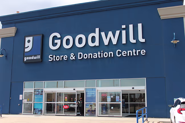 Completed Goodwill store and donation centre in St. Albert