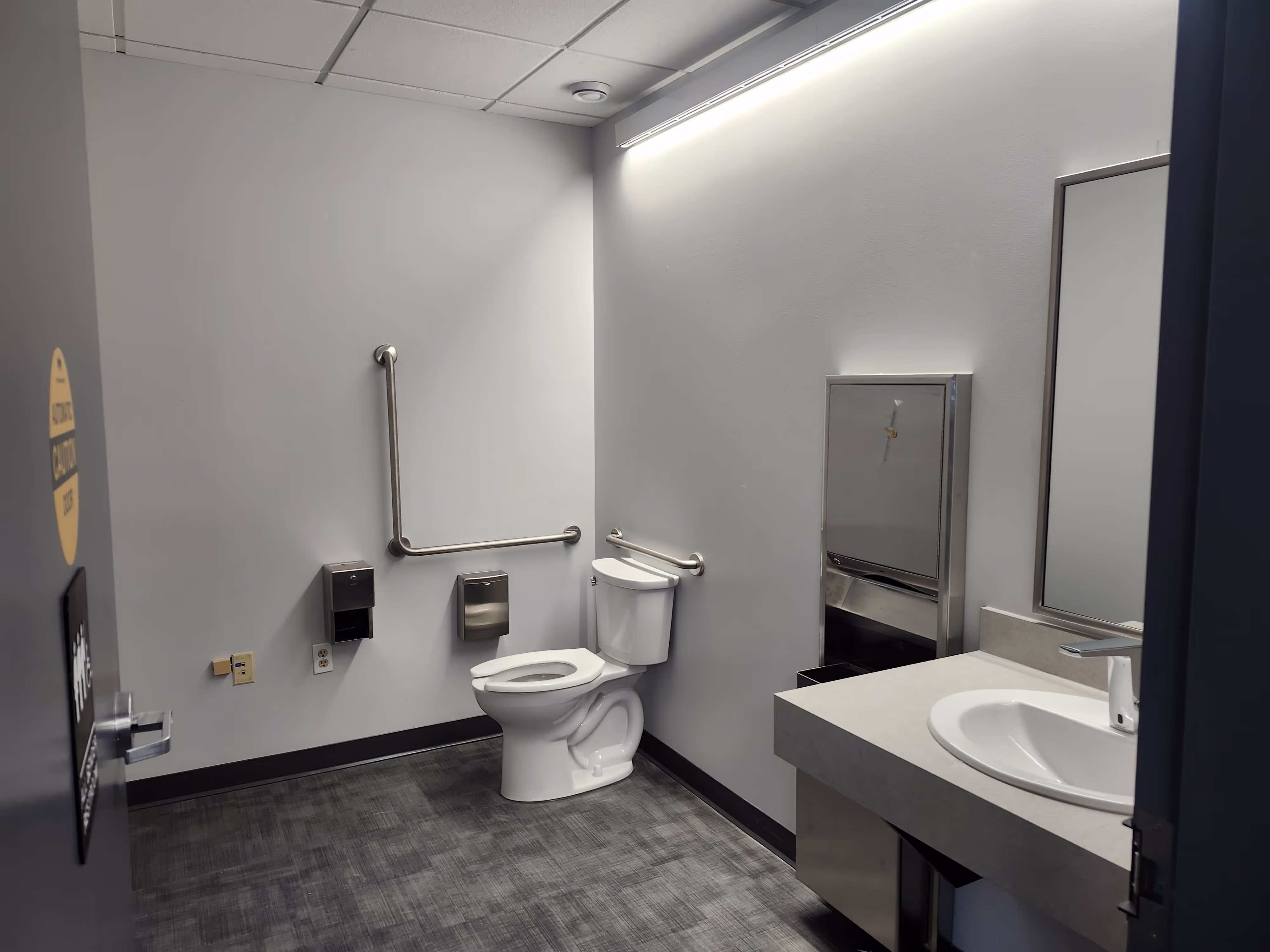 Curtiss-Wright Facility project: curtis wright bathroom