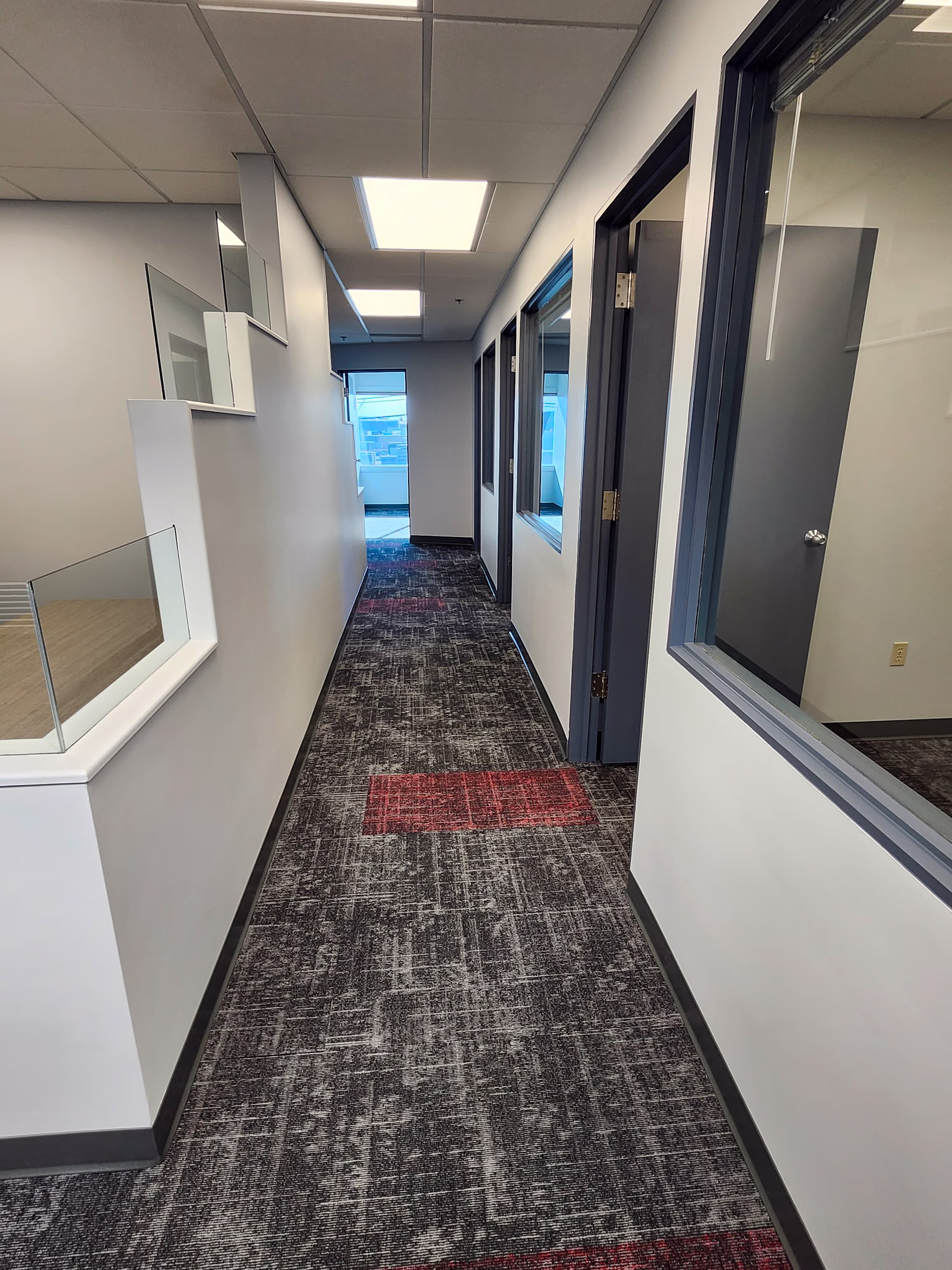 Curtiss-Wright Facility project: curtiss wright office hallway