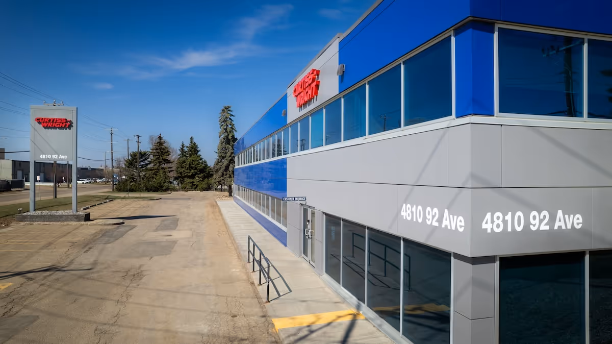 Curtiss-Wright Facility project: curtiss wright exterior two