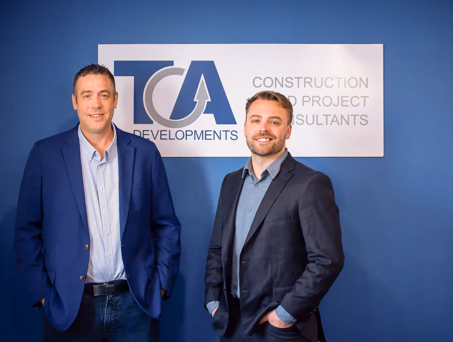 Sean Ebbesen and Landyn Vick of TCA Developments